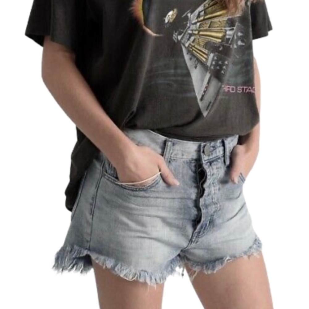 ONE TEASPOON Storm Buoy Outlaw Shorts 26 - Picture 2 of 9